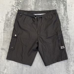 Zegna Sport Lined Swimwear Beach Shorts Men's Size XXL Black